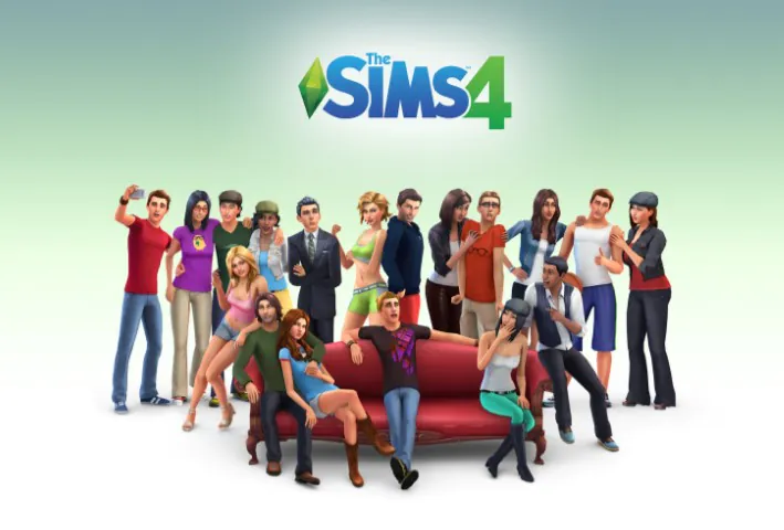 Background on the Sims 4 game