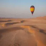 Hot air balloon ride Dubai