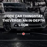 Code Car Thingstat Theverge An In-depth Look